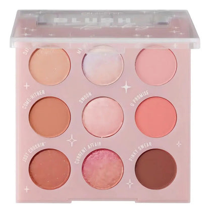 Colourpop Paleta Sombras Blush Baby Rosa Brillante 9 Tonos Rosa