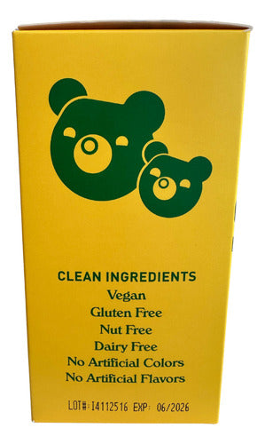 Vitaminas Kid Apoyo Inmunológico Alivio De Garganta Miel Sin Sabor