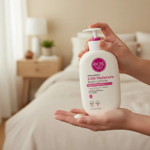 Eos Body Lotion 24h Moisture Loción Corporal Hidratante 16oz
