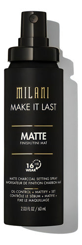 Milani Spray Fijador Make It Last Matte 60 Ml Transparente Transparente