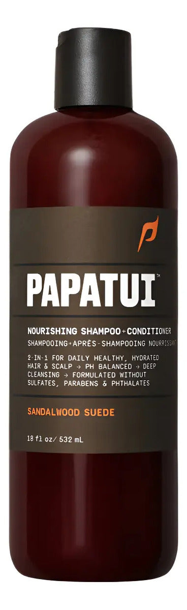 Shampoo + Acondicionador 2 En 1 Para Hombre 532ml Papatui
