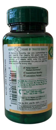 Suplemento Nature's Bounty Ginkgo Biloba 120 Mg 100 Cápsulas Sin Sabor