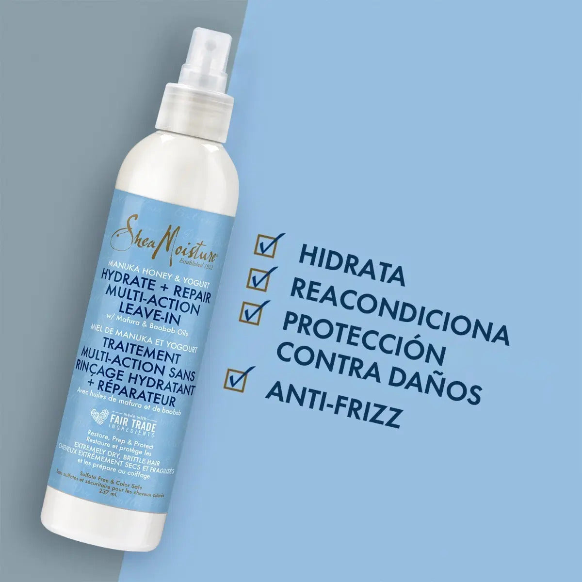 Tratamiento Leave In Manuka Honey Yogurt Shea Moisture 237ml
