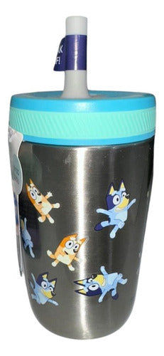 Zak! Bluey Leak-proof Bottle Botella Termo Antifugas 12oz Bluey