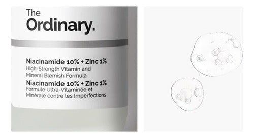 The Ordinary Niacinamide 10% + Zinc 1% Serúm Facial Todo Tipo De Piel Día/noche