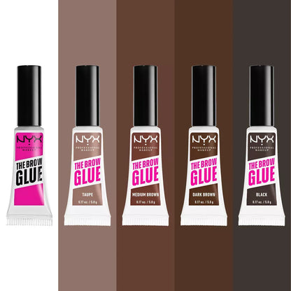 NYX Brow Glue Eyebrow Gel Fijador De Cejas 0.17oz