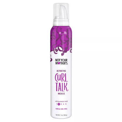 Not Your Mother's Curl Talk Activating Mousse Activador De Rizos 7oz