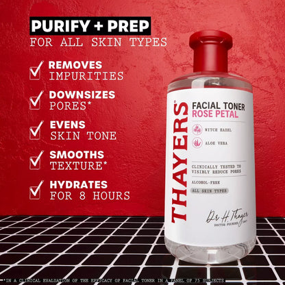 Thayers Toner Rose Petal Tónico Facial Con Pétalos de Rosa 355ml