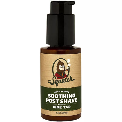Dr. Squatch Men's Natural Soothing Post Shave Loción Calmante Post Afeitado 2.5oz