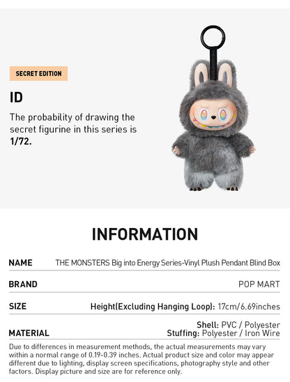 Labubu Popmart Big Into Energy The Monsters Individual (Original)