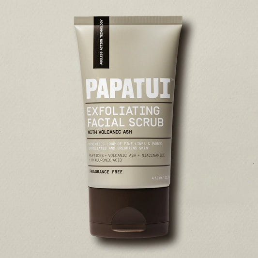 Papatui Ageless Action Facial Exfoliating Scrub Exfoliante Facial Masculino Antiedad