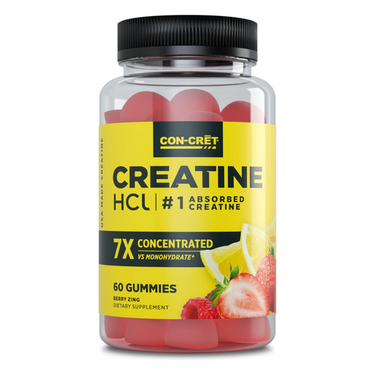 Cret Creatinine 7x Gummies Energía Rendimiento 60 Gomitas Berry