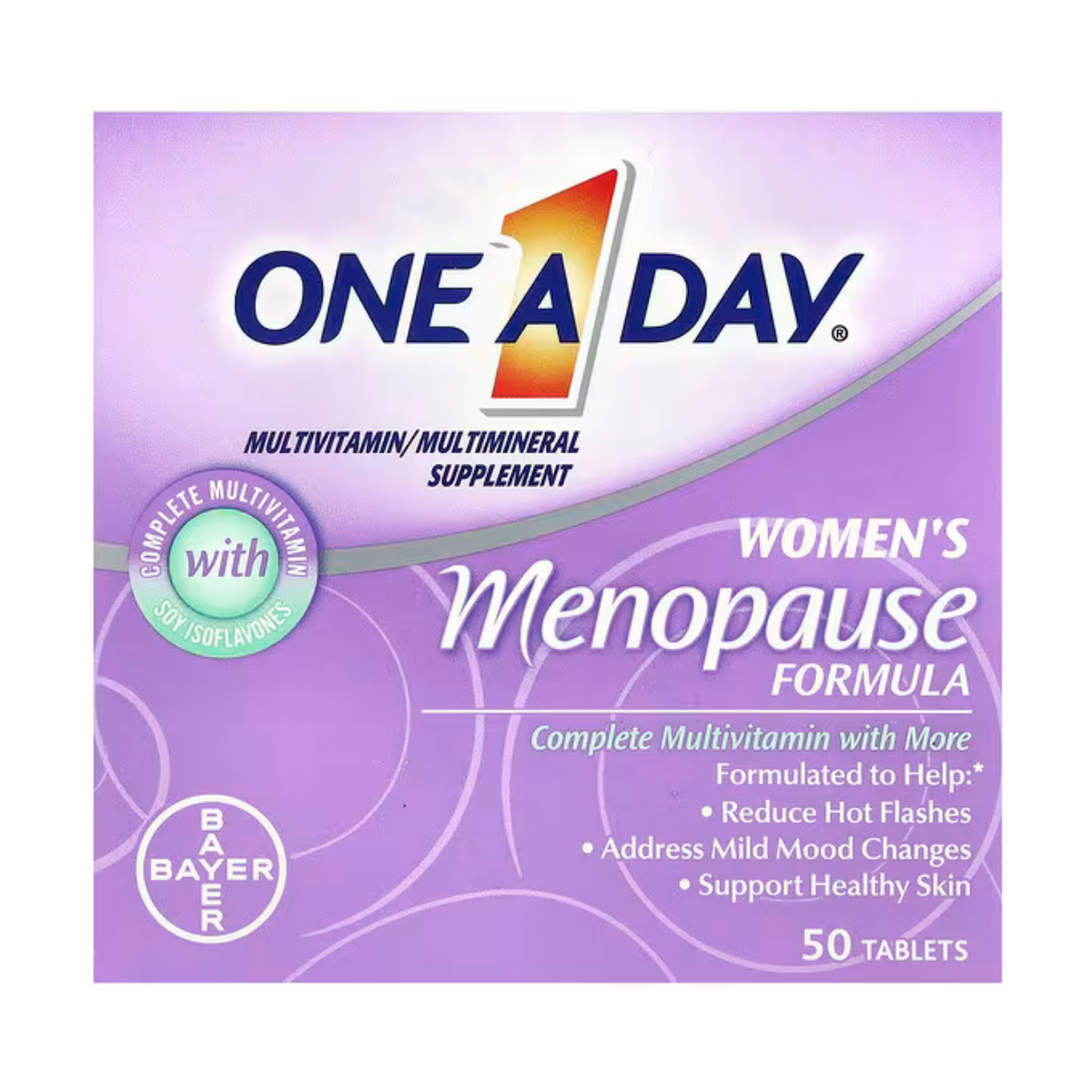 Suplemento Alivio Menopausia Bochornos Multivitaminas 50tab Sin Sabor