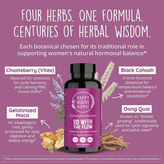 Suplemento Equilibrio Hormonal Femenino Maca 60 Capsulas Sin Sabor