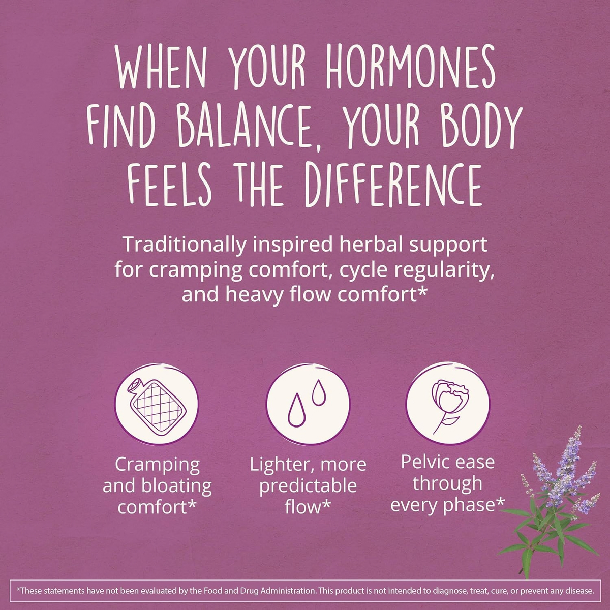 Suplemento Equilibrio Hormonal Femenino Maca 60 Capsulas Sin Sabor