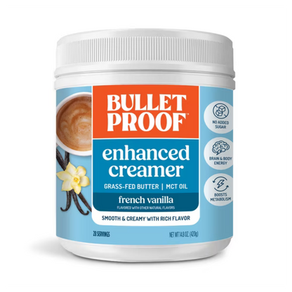 Bulletproof Sustituto De Crema Polvo Keto Vainilla 420g French Vainilla