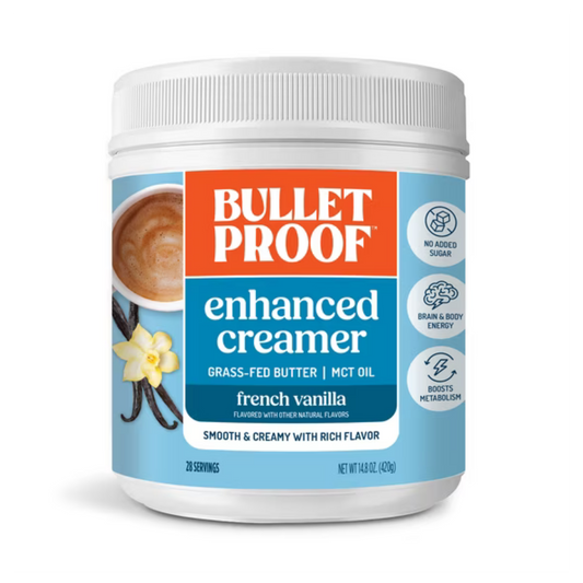 Bulletproof Sustituto De Crema Polvo Keto Vainilla 420g French Vainilla