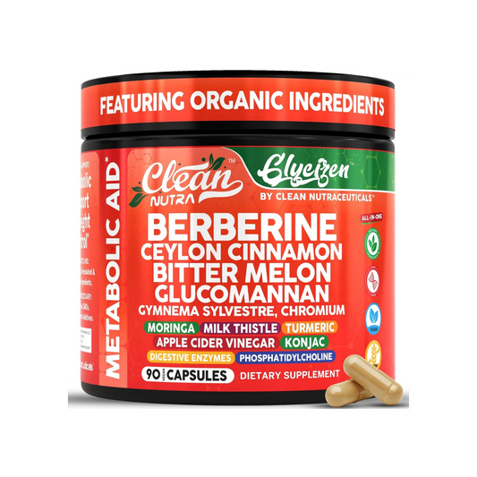 Berberina Suplemento Alimenticio Metabolismo 90 Capsulas Sin Sabor