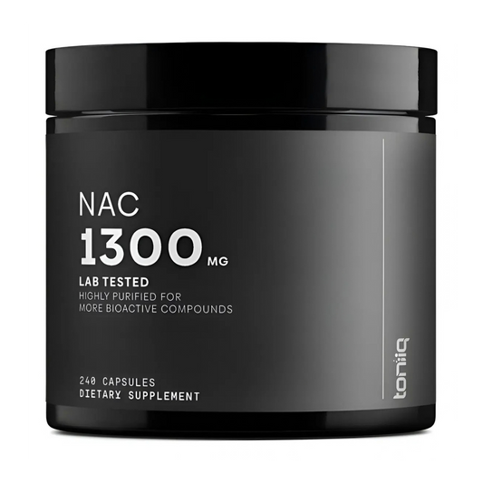 Nac 1300mg N-acetyl L-cysteine 240 Cápsulas Suplemento Sin Sabor