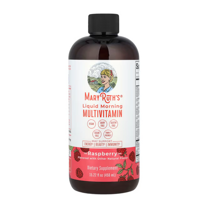 Multivitamínico Líquido Cabello Uñas Piel Frambuesa 450ml Frambuesa