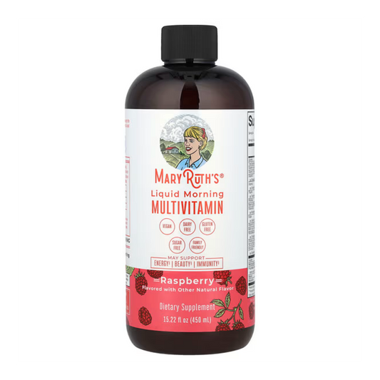 Multivitamínico Líquido Cabello Uñas Piel Frambuesa 450ml Frambuesa