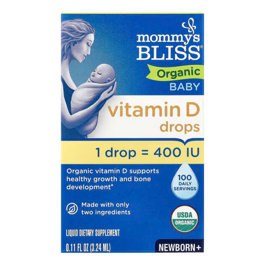 Suplemento Drops Vitamina D3 Para Bebés Gotas 3.24ml Sin Sabor