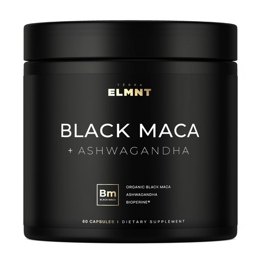 Maca Negra Orgánica Peruana 60 Cápsulas Suplemento Energia Sin Sabor