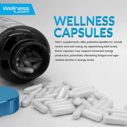 Resveratrol NAD+ 1500 90 Caps Wellness LabsRx